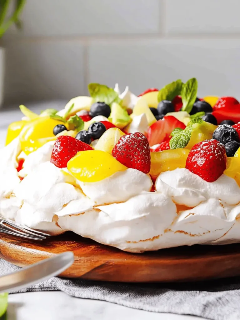 Summer Pavlova