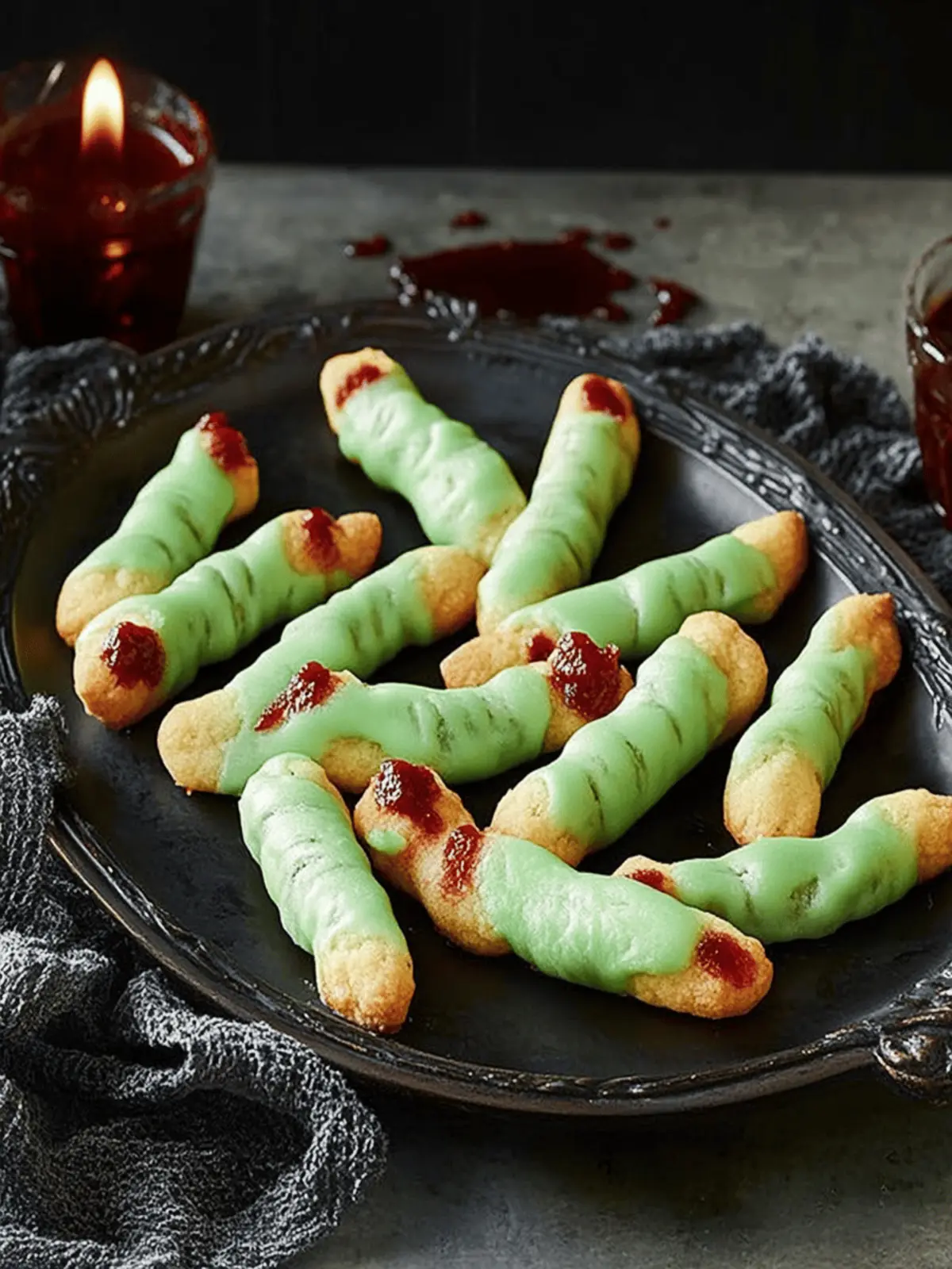 Witch Finger Cookies