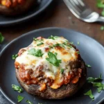 Lasagna Stuffed Mushrooms