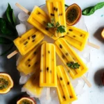 Mango Passion Fruit Popsicles