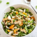 Paleo & Whole30 Mandarin Chicken Salad with Coconut Chips