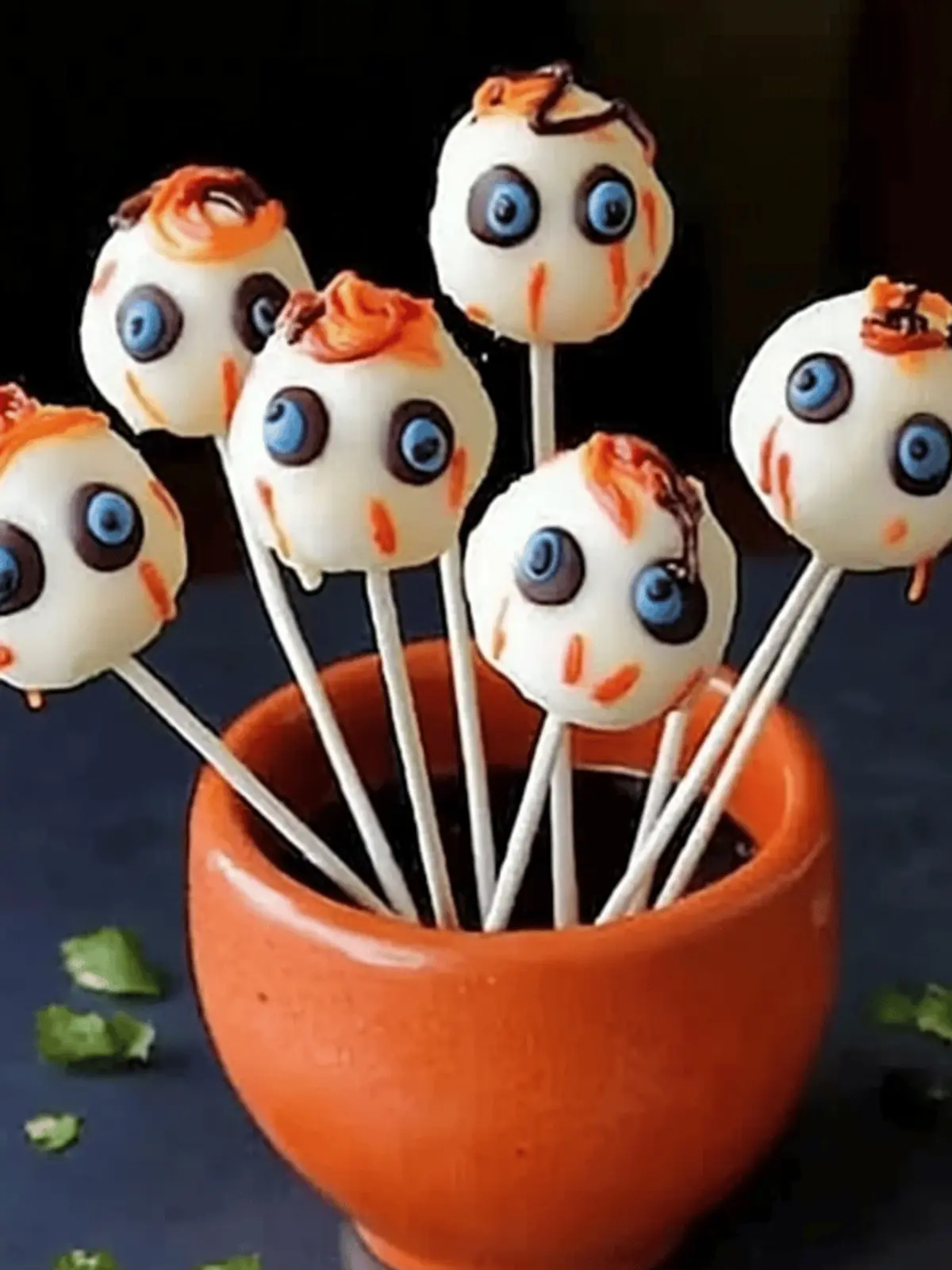 Halloween cake pops