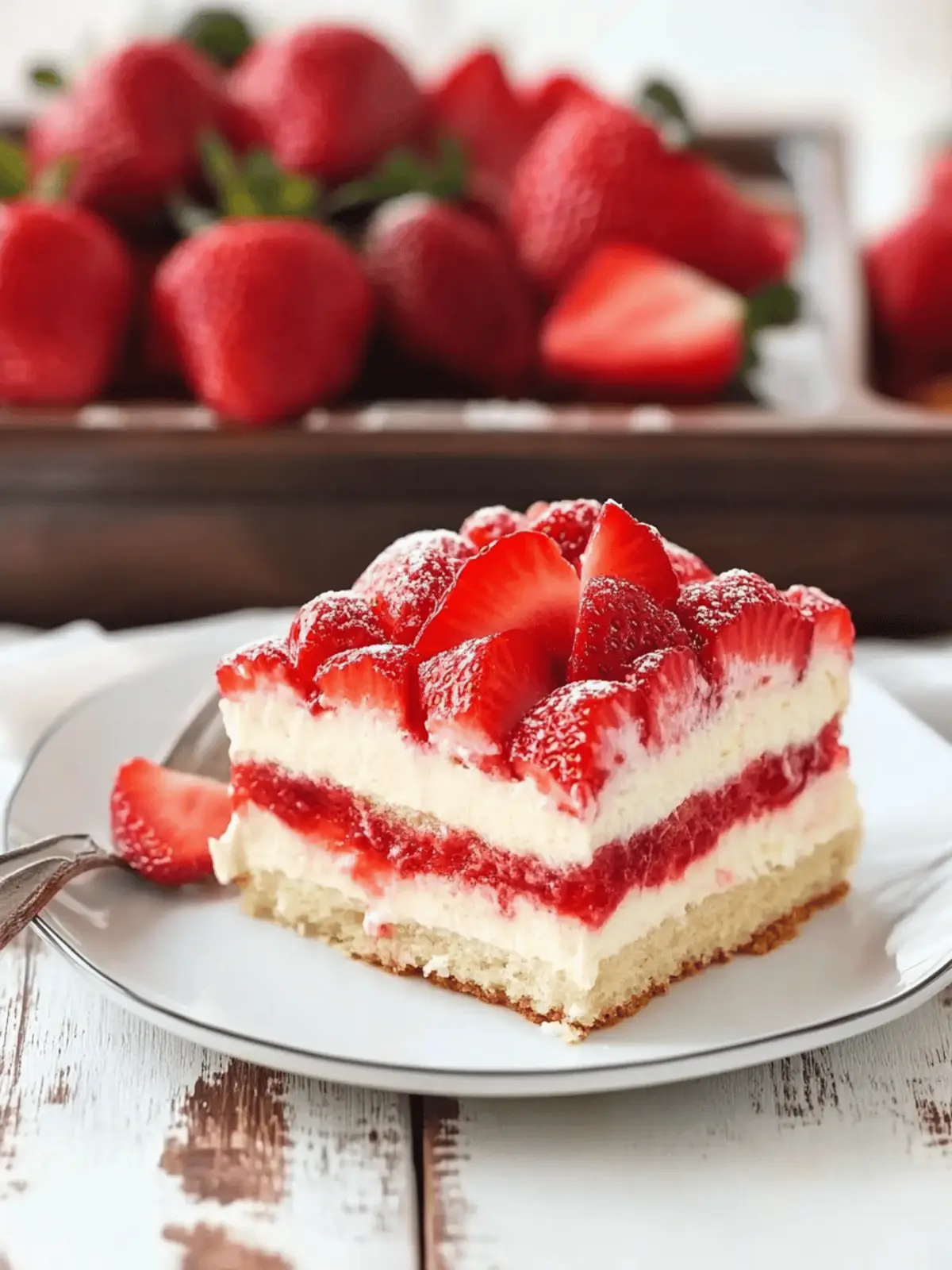 Strawberry Tiramisu