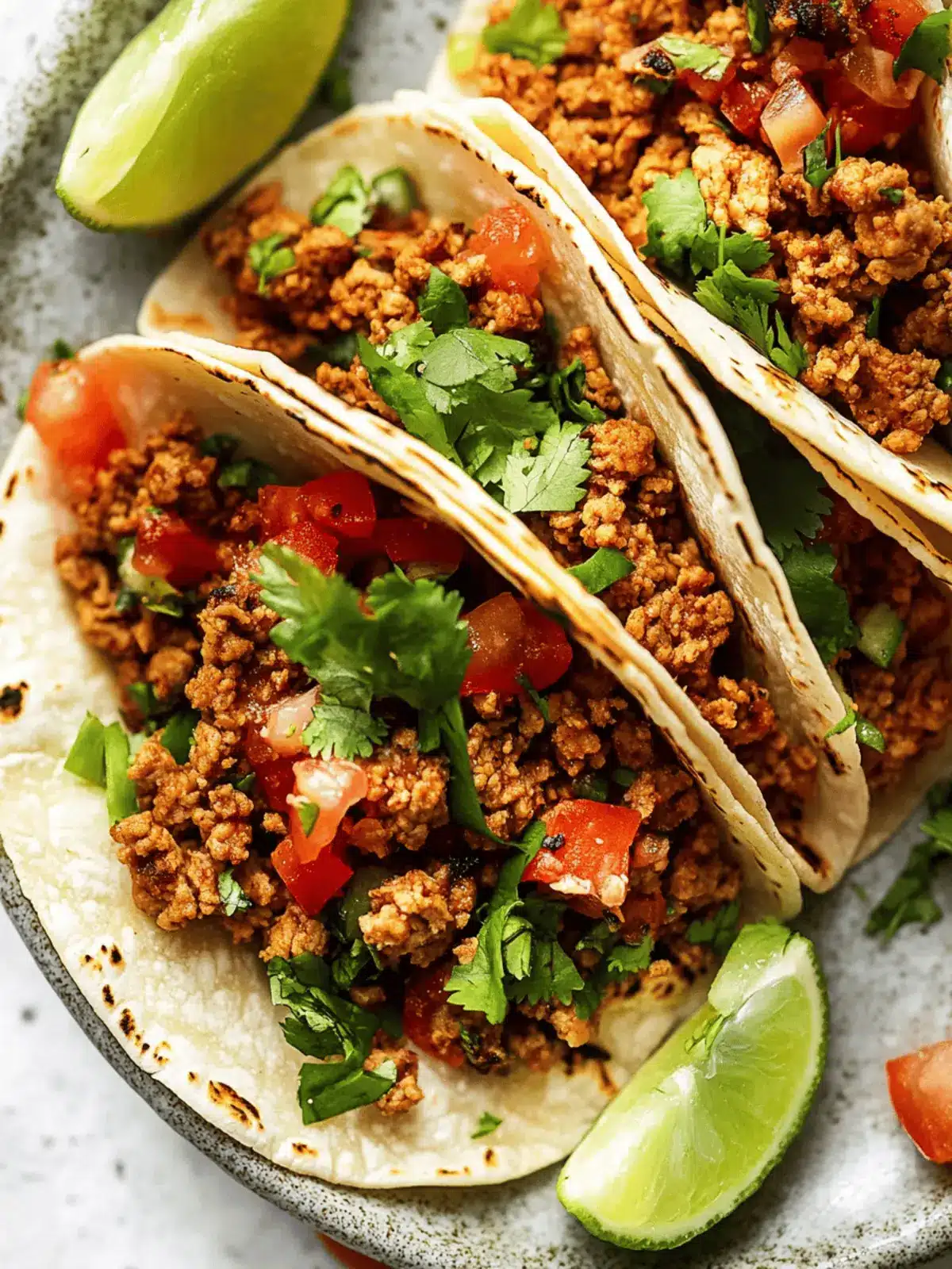Ground Turkey Tacos