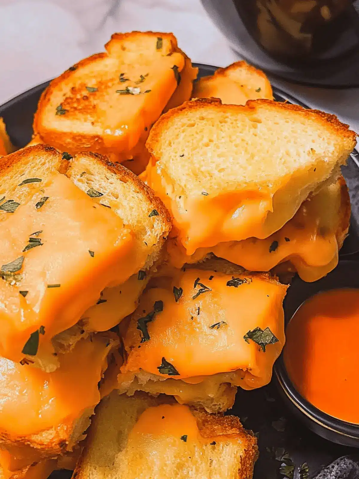 Hawaiian Roll Grilled Cheese