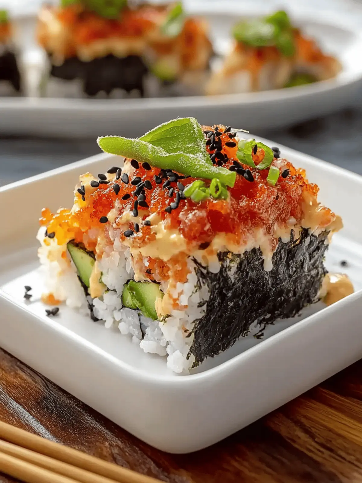 Sushi Bake