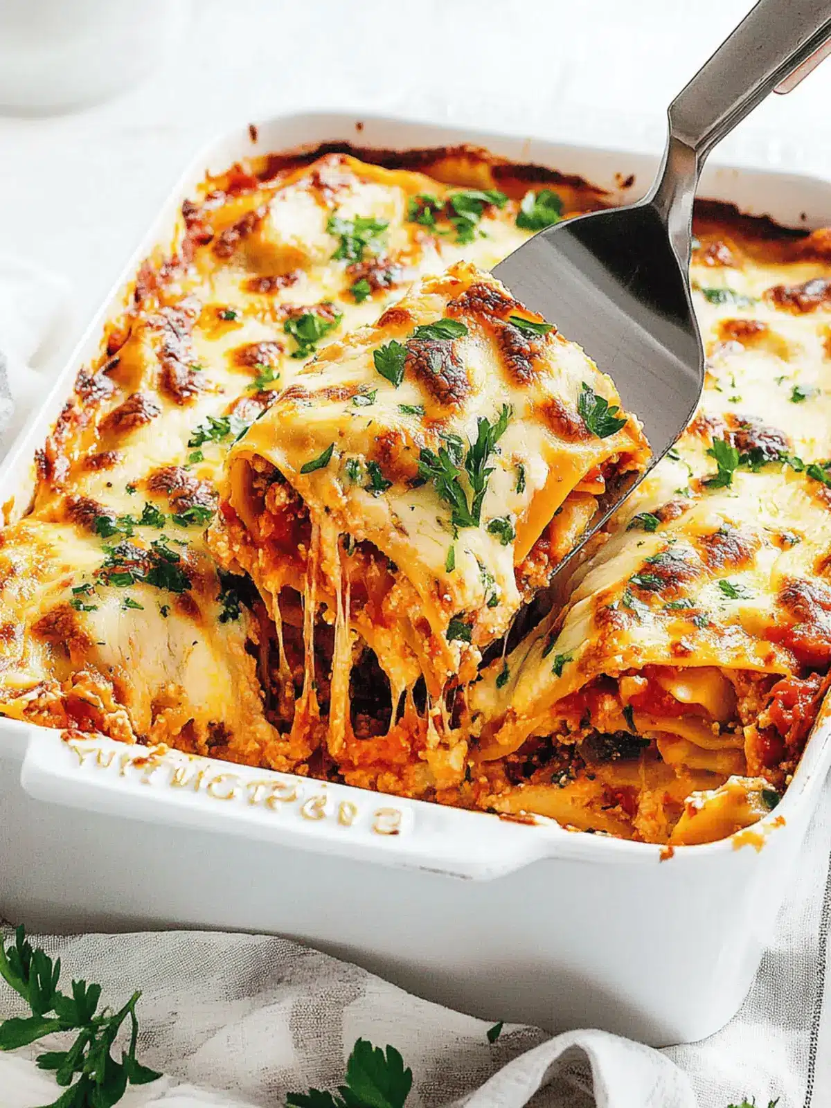Easy Vegetarian Lasagna Recipe (No Ricotta!)