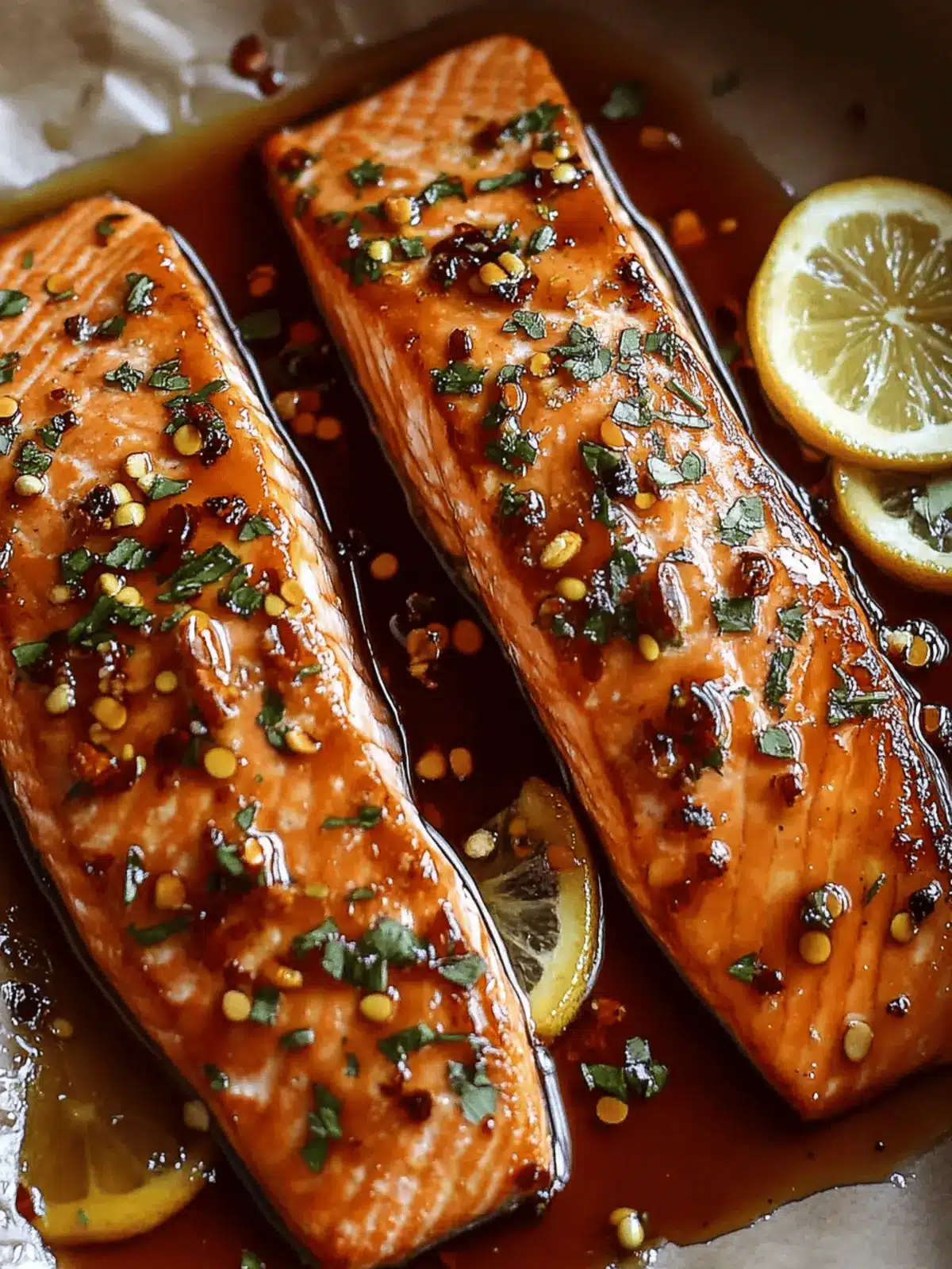Honey Glazed Salmon