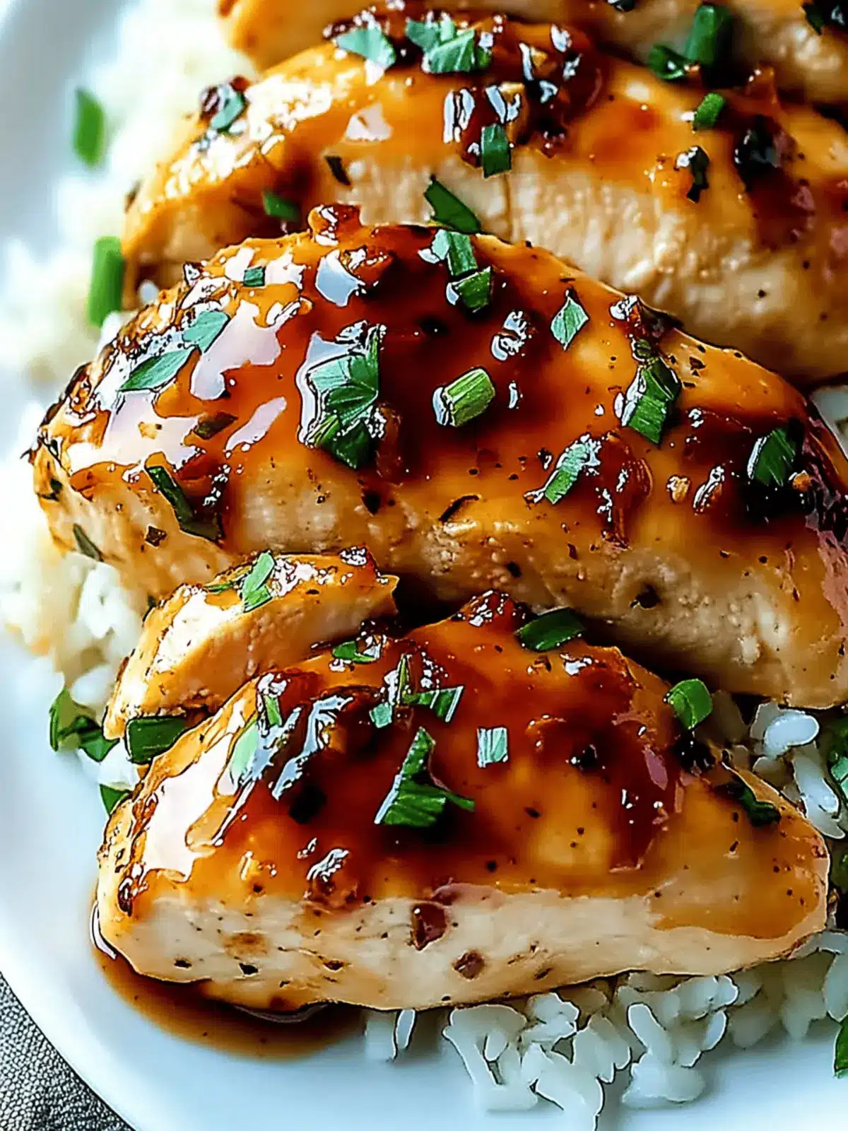 Honey Garlic Chicken Breasts