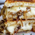 French Onion Grilled Cheese Sandwich