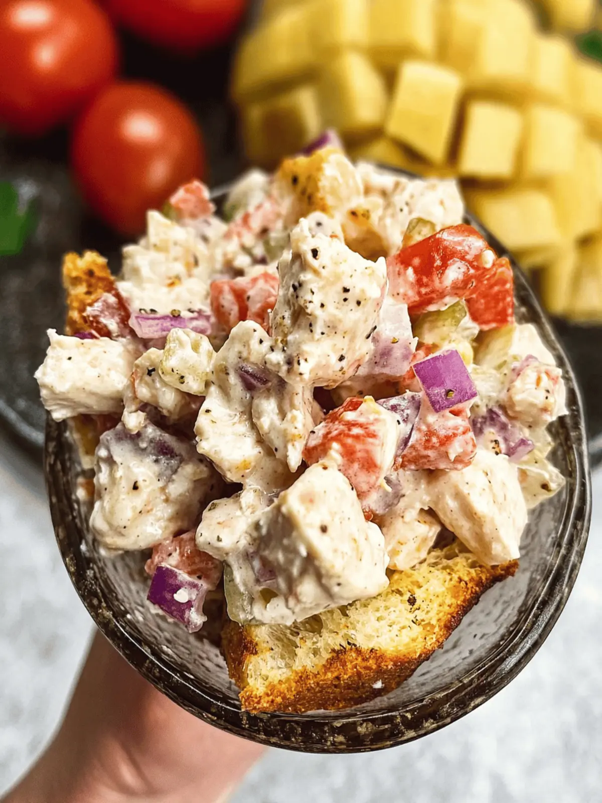 Italian Grinder Chicken Salad