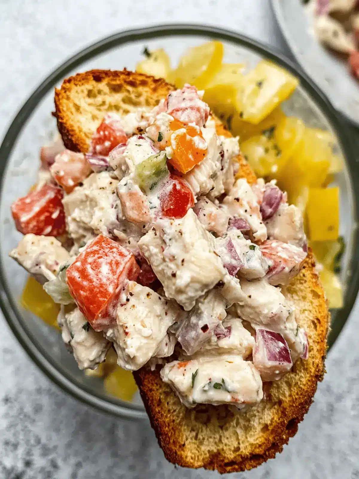 Italian Grinder Chicken Salad