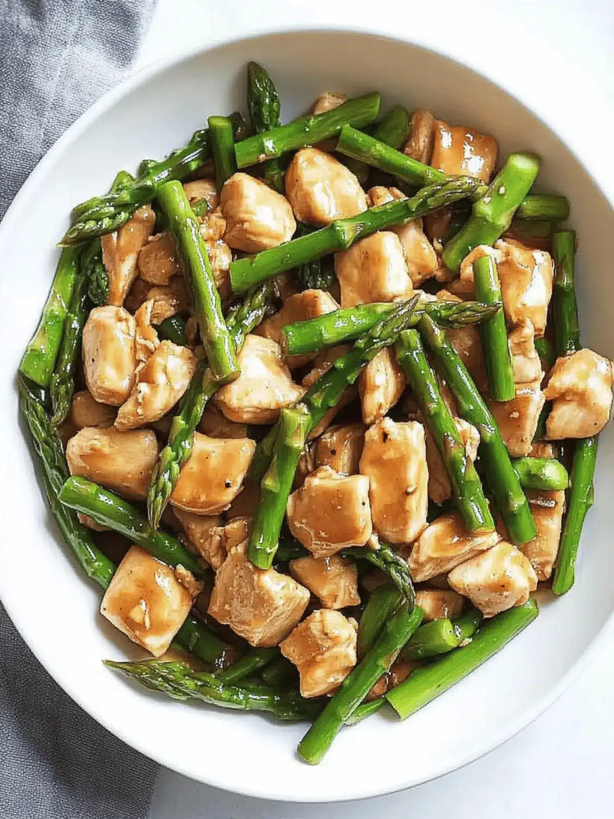 Teriyaki Chicken and Asparagus