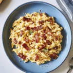 Homemade Bacon Spaetzle