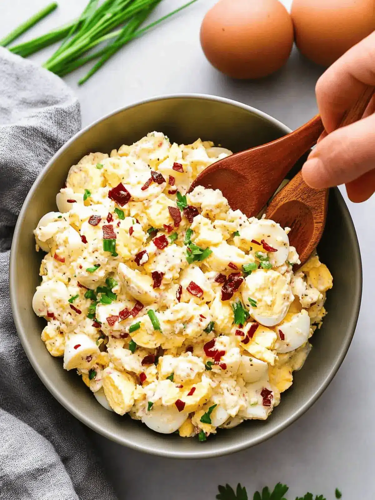 Keto Egg Salad Recipe