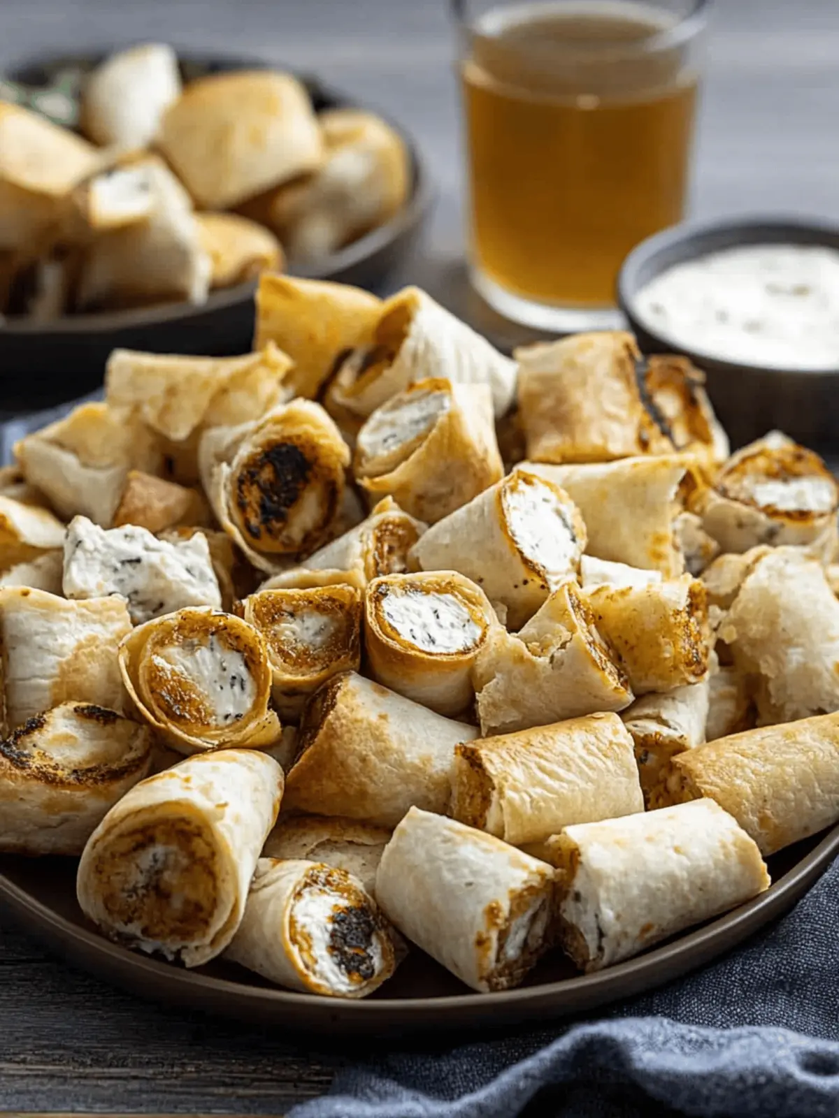 Crispy Cream Cheese Tortilla Bites You Can't Resist 5 Cream Cheese Tortilla Bites