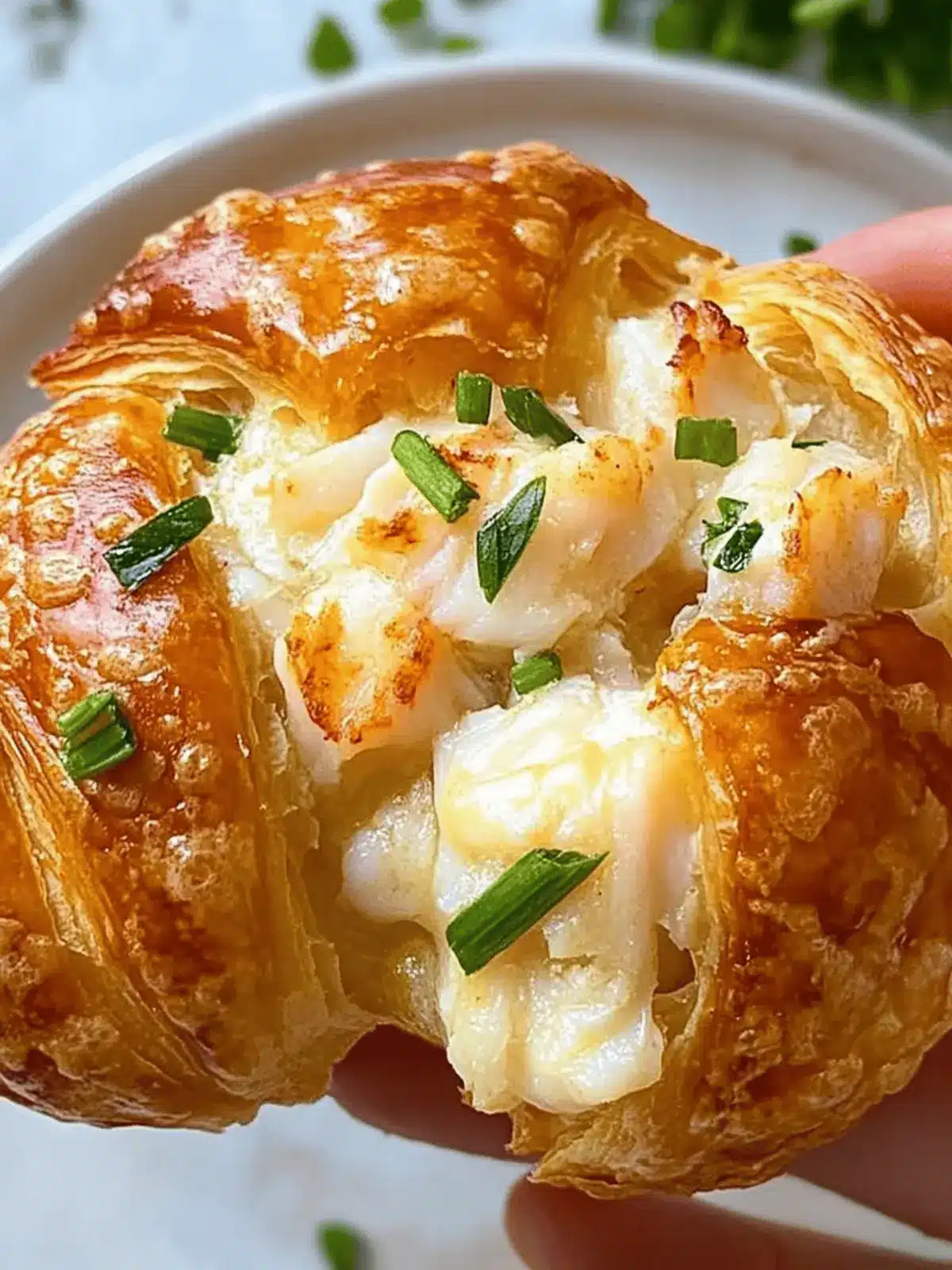 Crab Dip Croissants