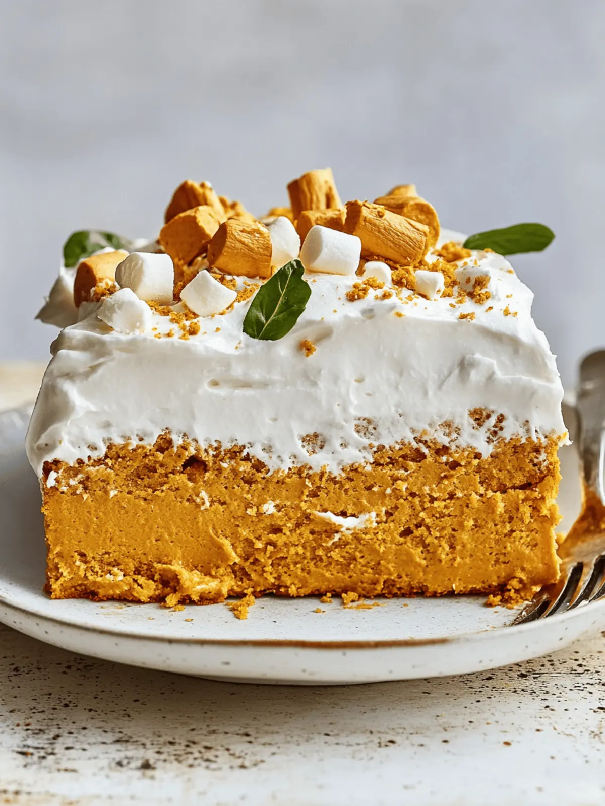 Sweet Potato Sheet Cake with Marshmallow Frosting