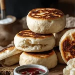 Sourdough Discard English Muffins