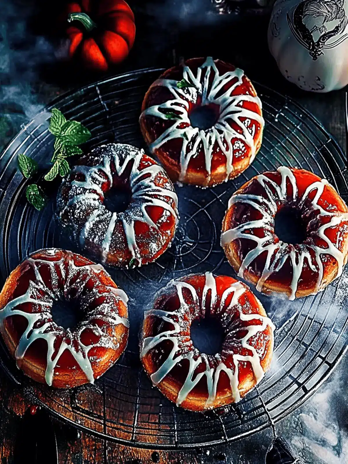 Halloween doughnuts