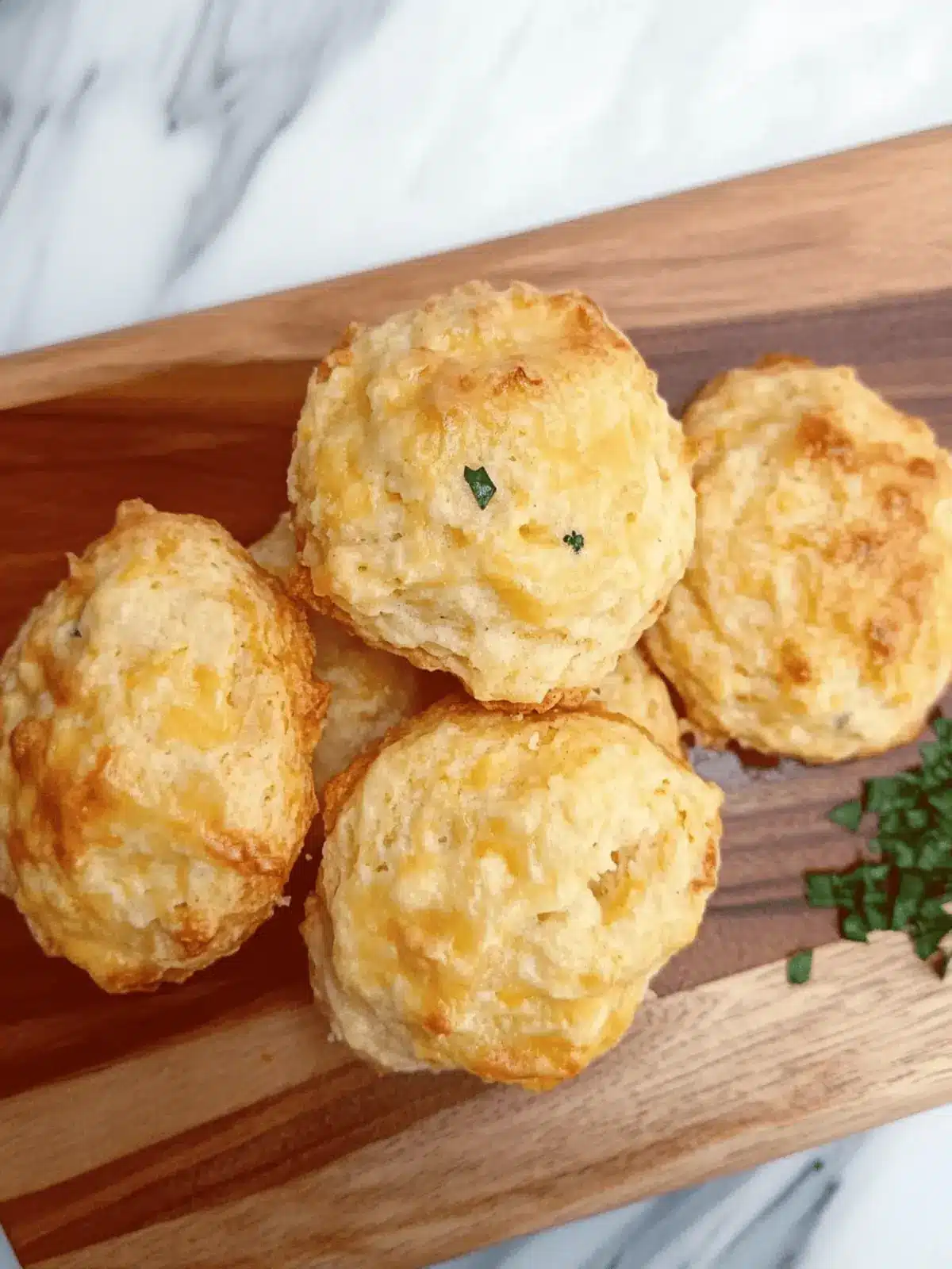 Sourdough Greek Yogurt Cheddar Biscuits