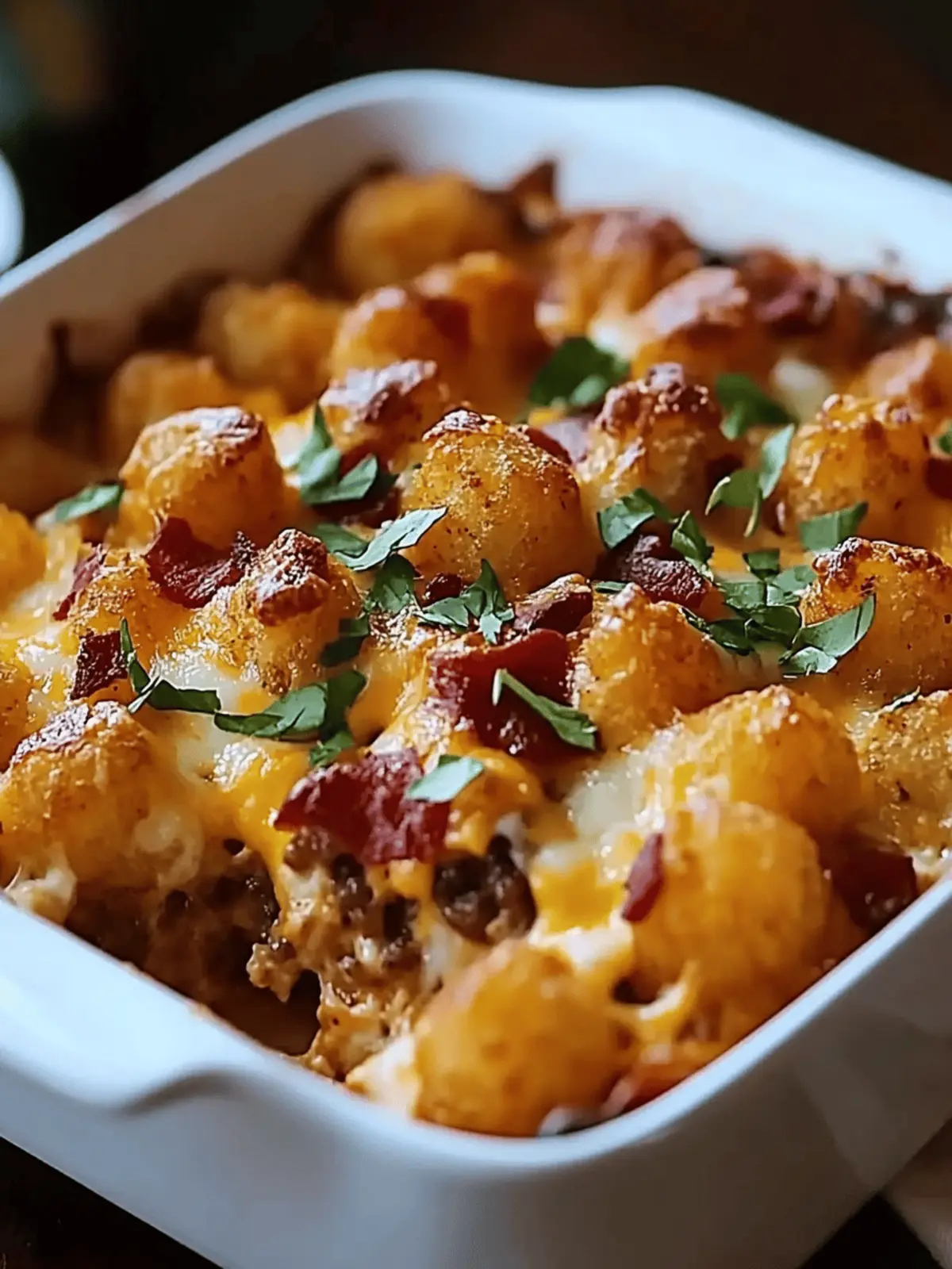 Cheeseburger Tater Tot Casserole: A Comfort Food Classic