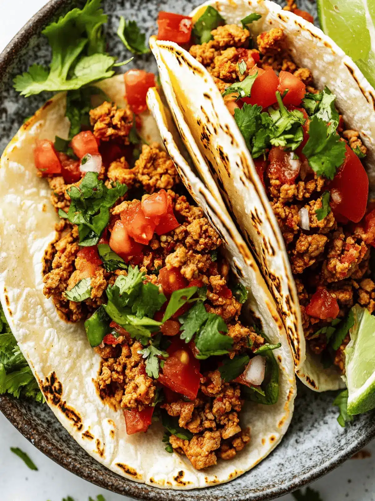 Ground Turkey Tacos