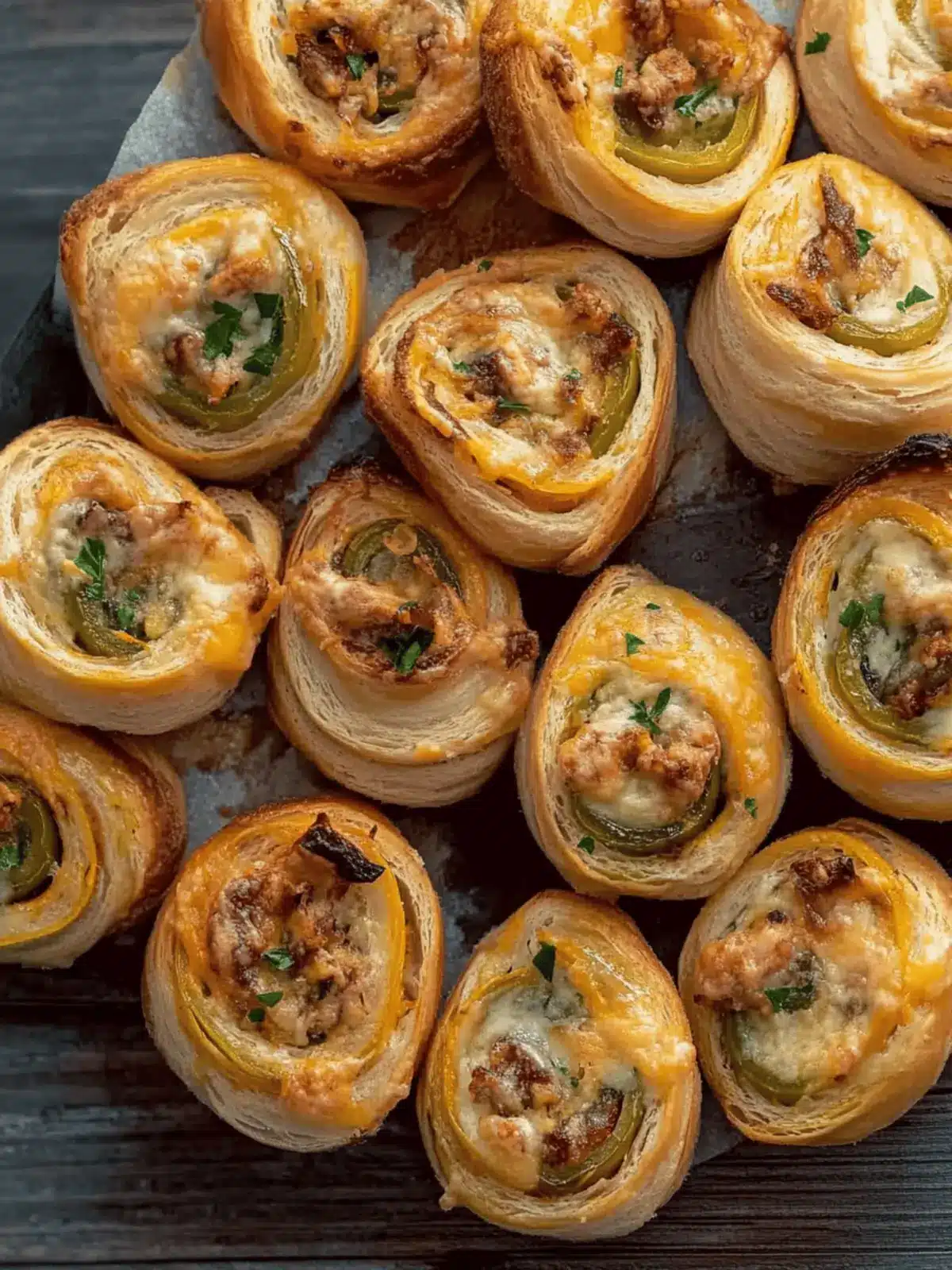 Jalapeno Popper Pinwheels
