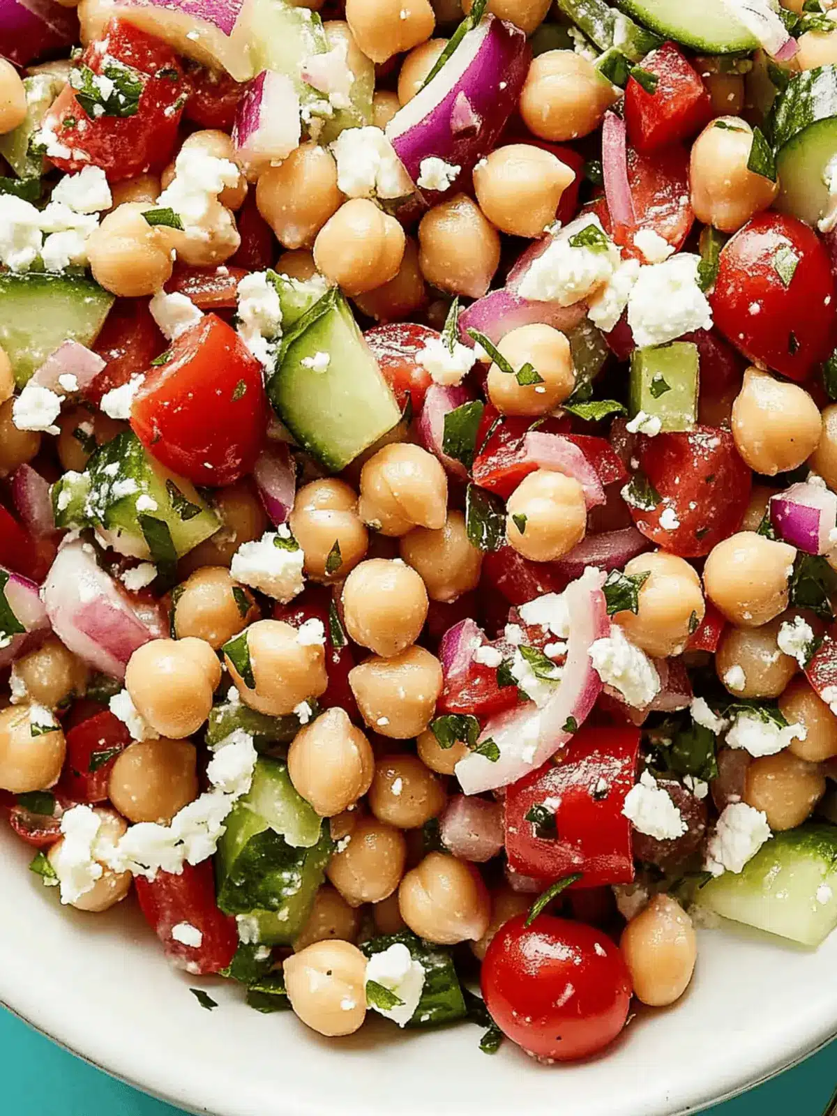 Mediterranean Chickpea Salad