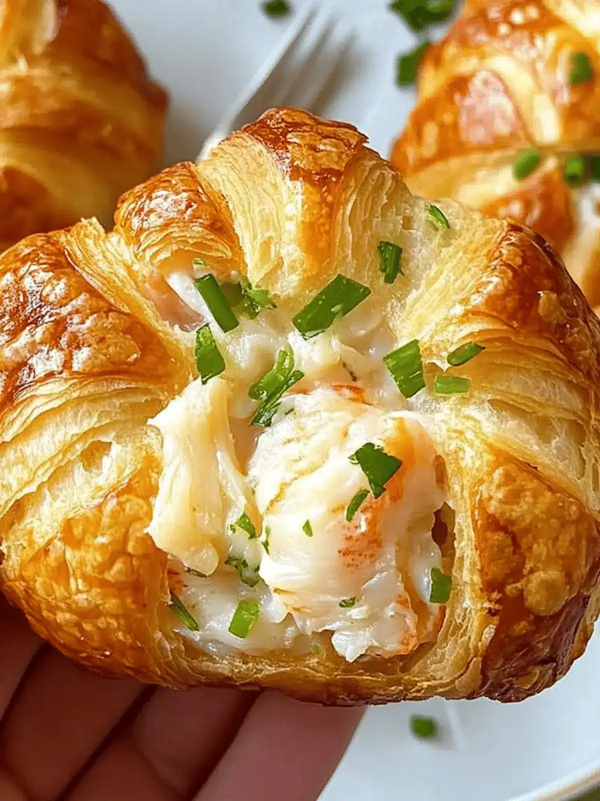 Crab Dip Croissants