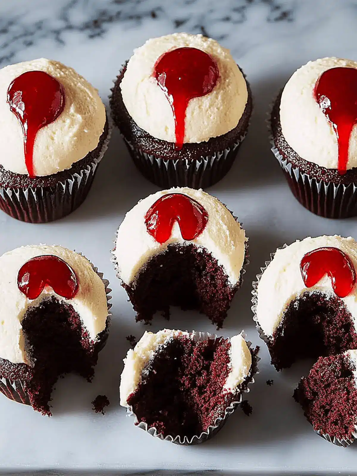 Vampire Cupcakes
