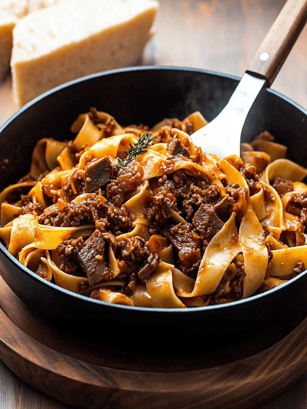 Short Rib Ragu with Pappardelle