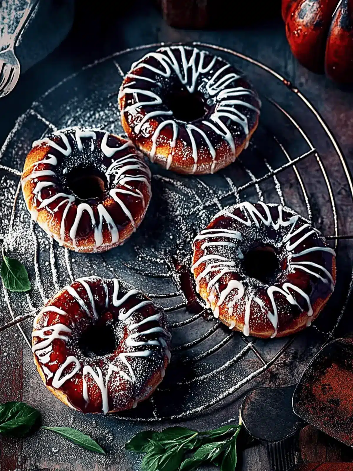 Halloween doughnuts