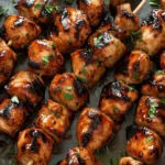Firecracker Chicken Skewers