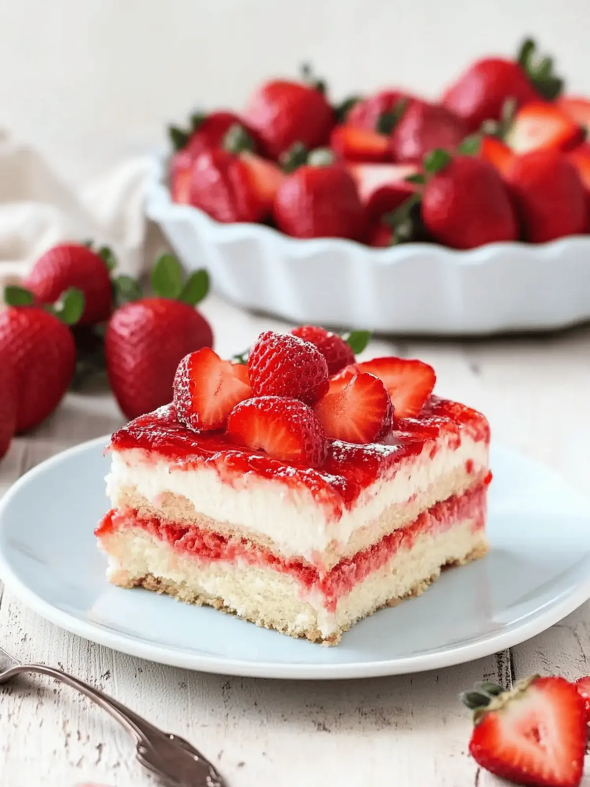 Strawberry Tiramisu