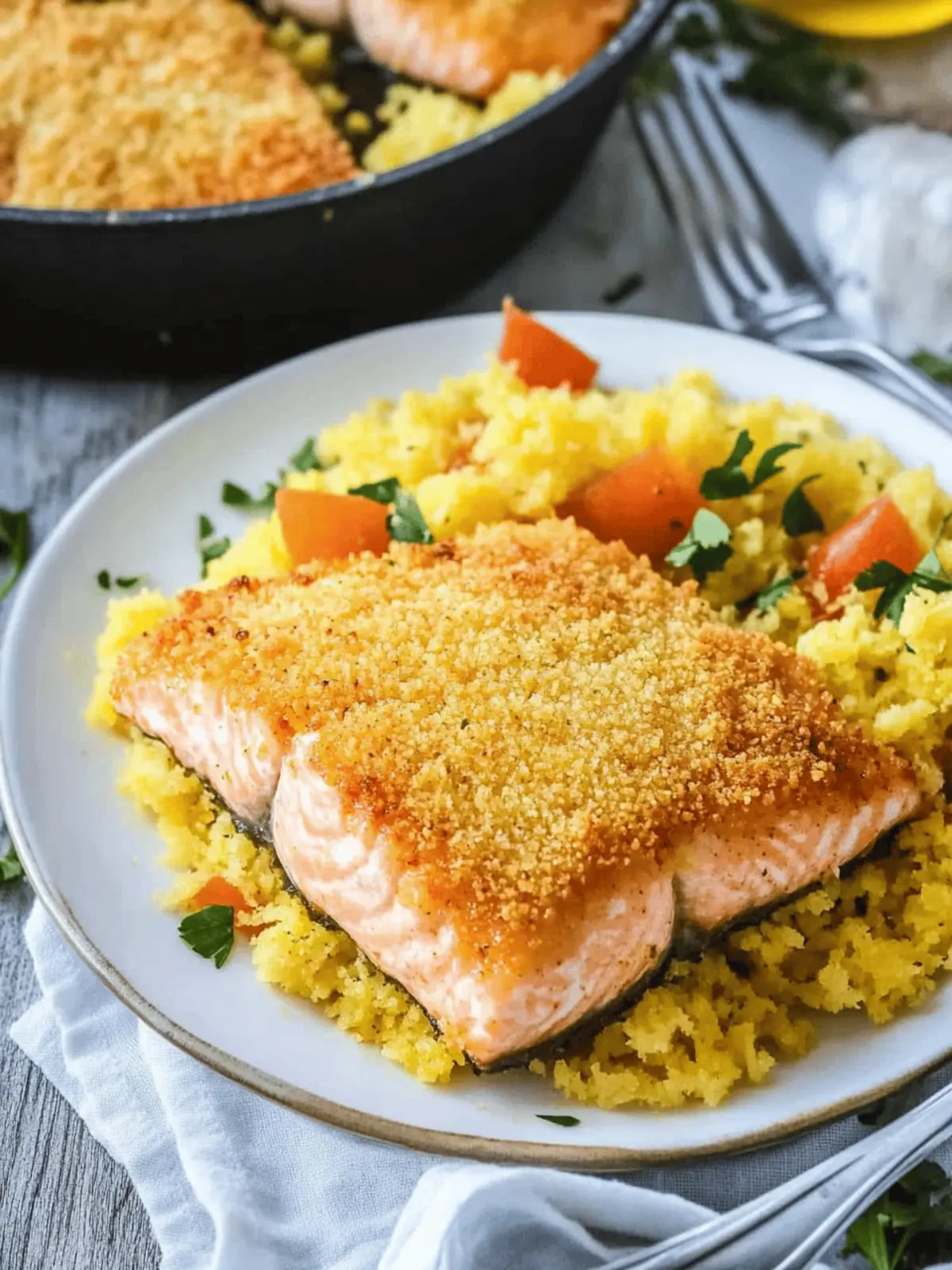 Parmesan Crusted Salmon
