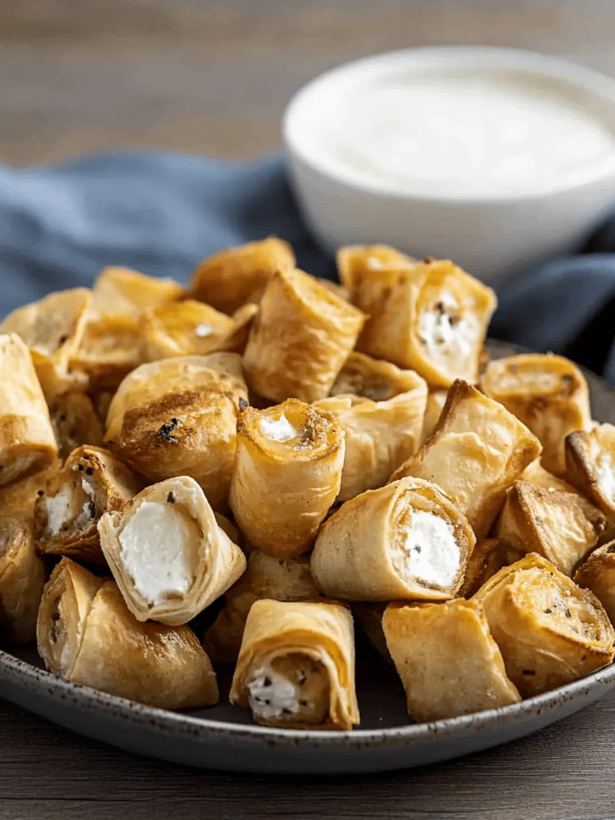 Cream Cheese Tortilla Bites