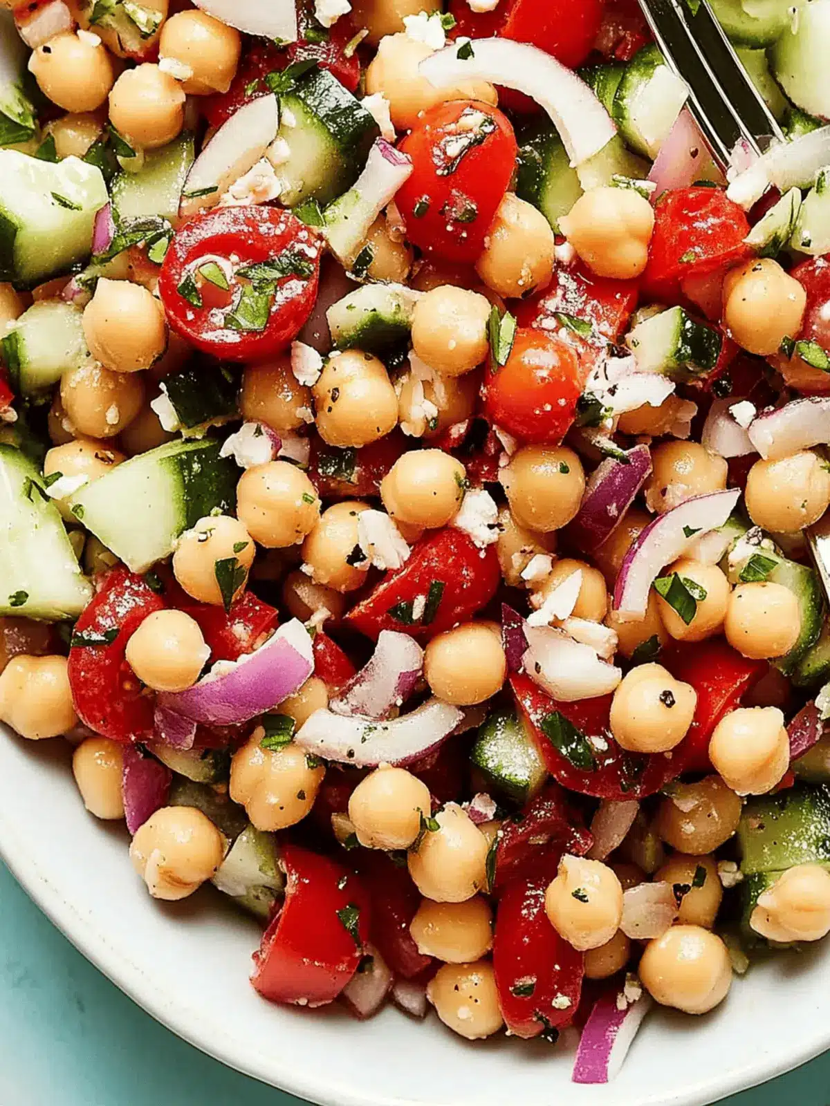 Mediterranean Chickpea Salad