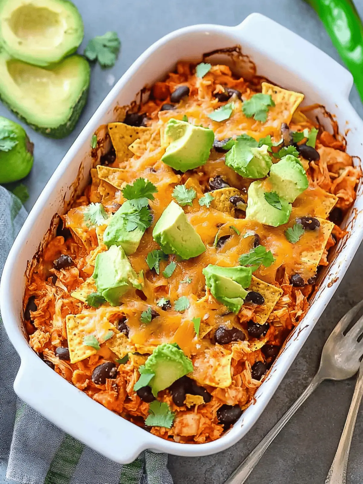 Tex Mex Chicken Casserole