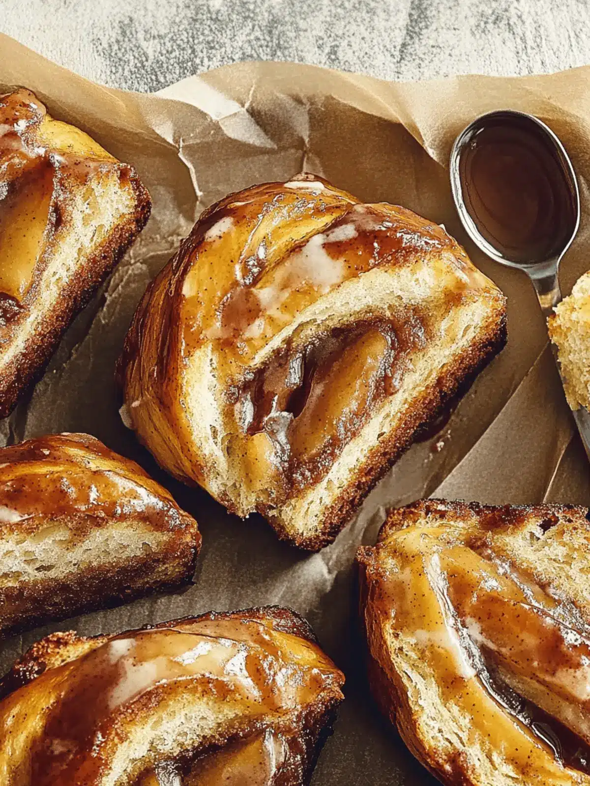 Cinnamon Apple Twist Bread