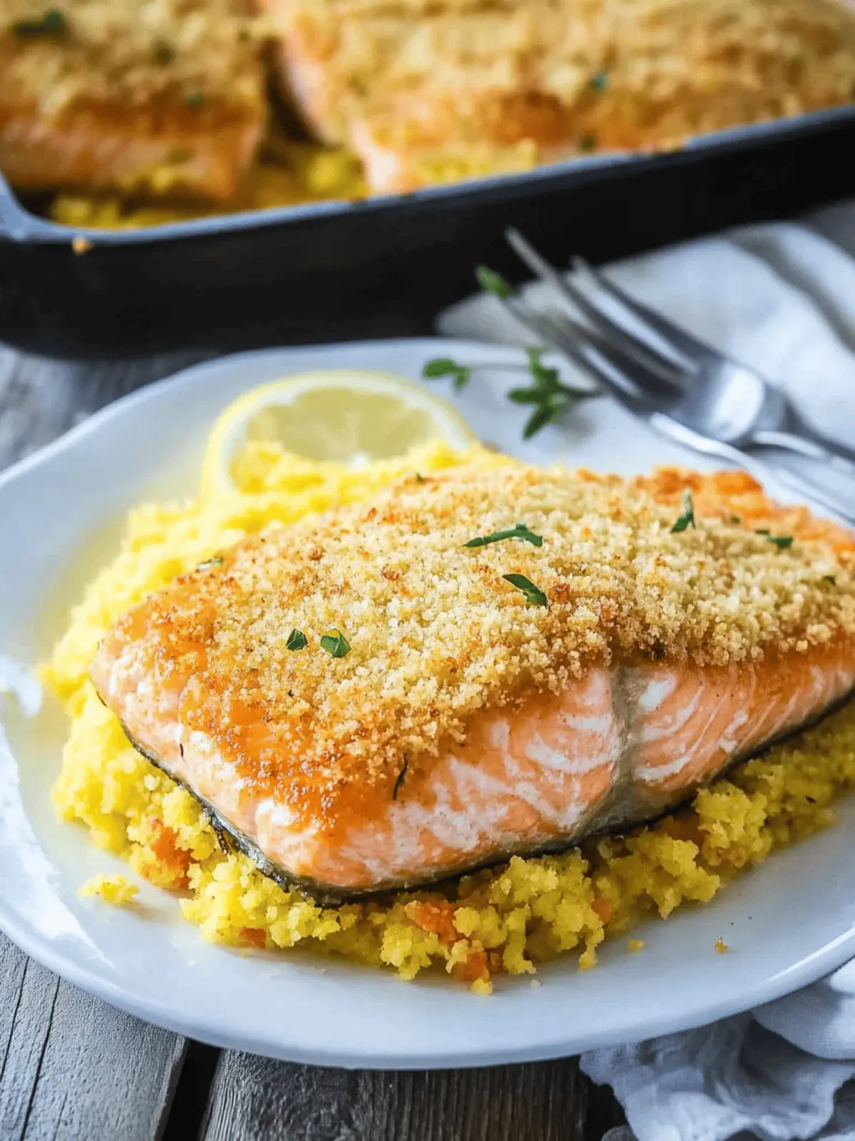 Parmesan Crusted Salmon