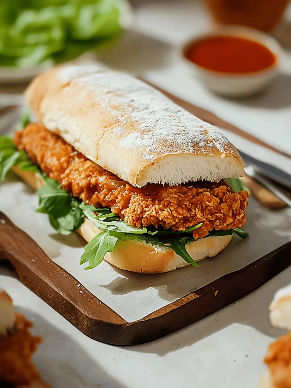 Chicken Cutlet Sandwich