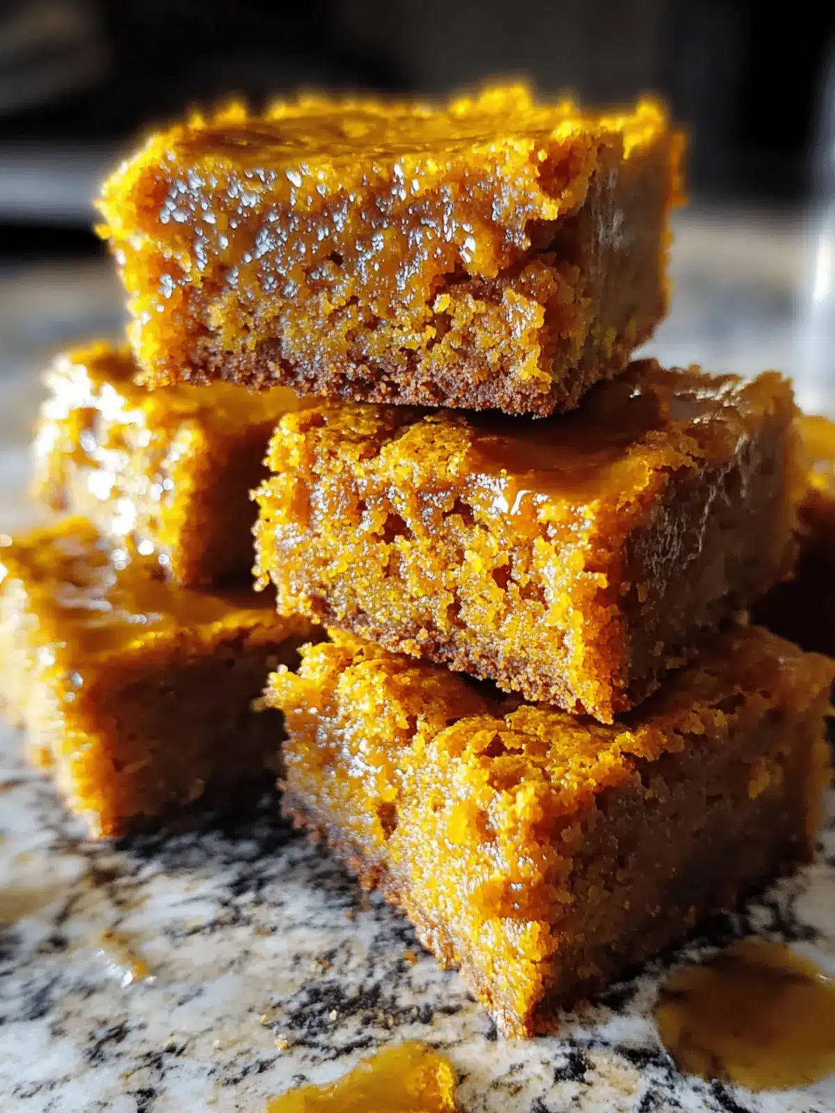 Easy Pumpkin Maple Blondies