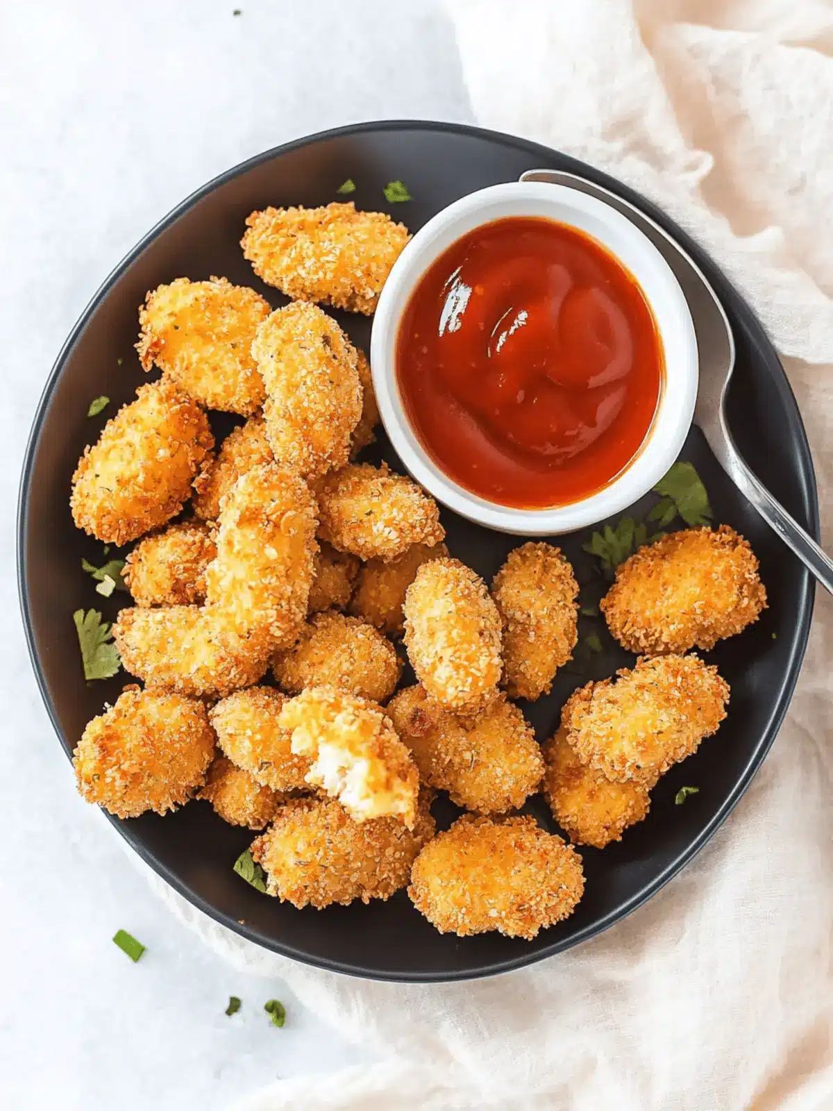 Homemade Baked Chicken Nuggets