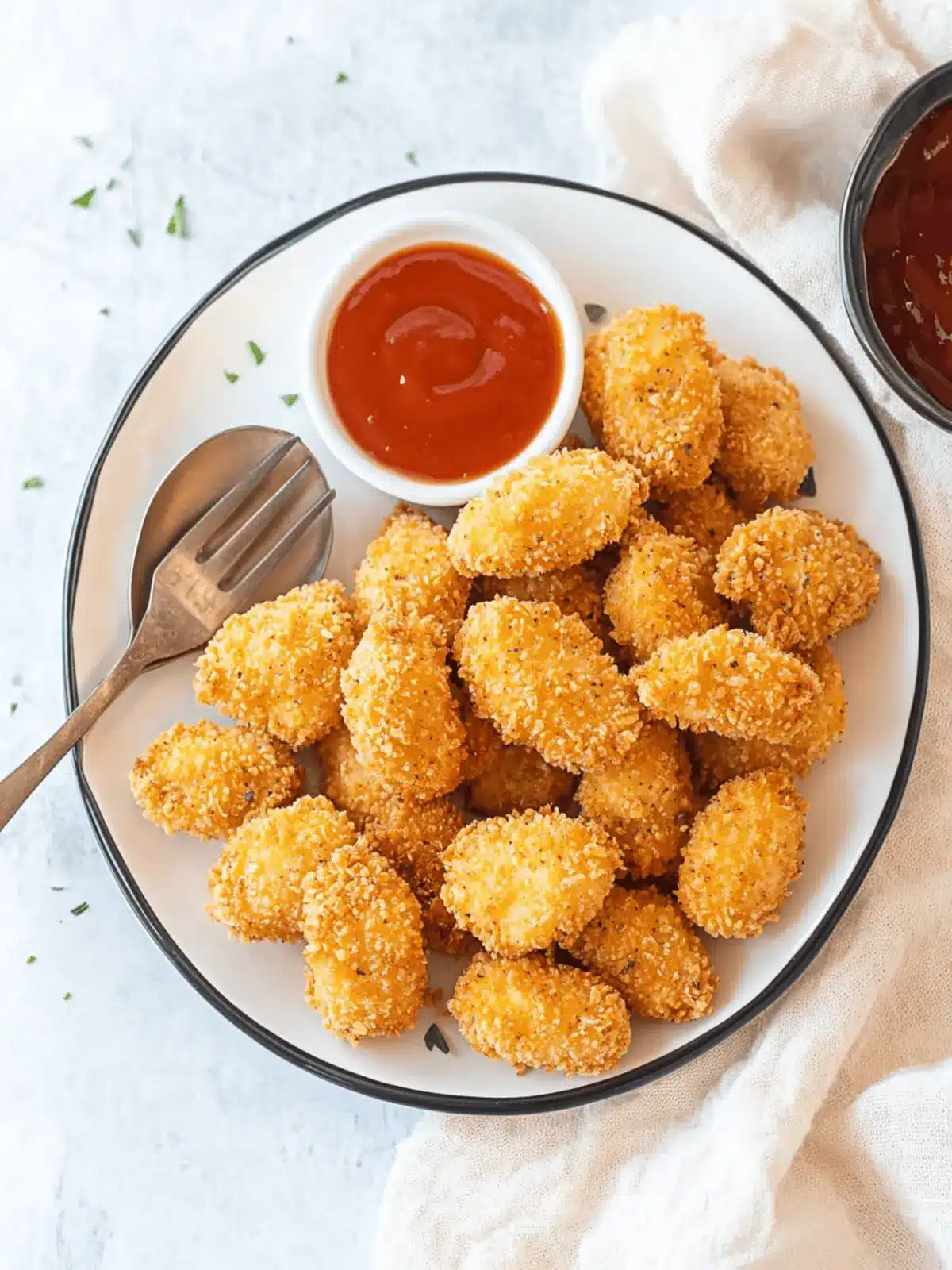 Homemade Baked Chicken Nuggets