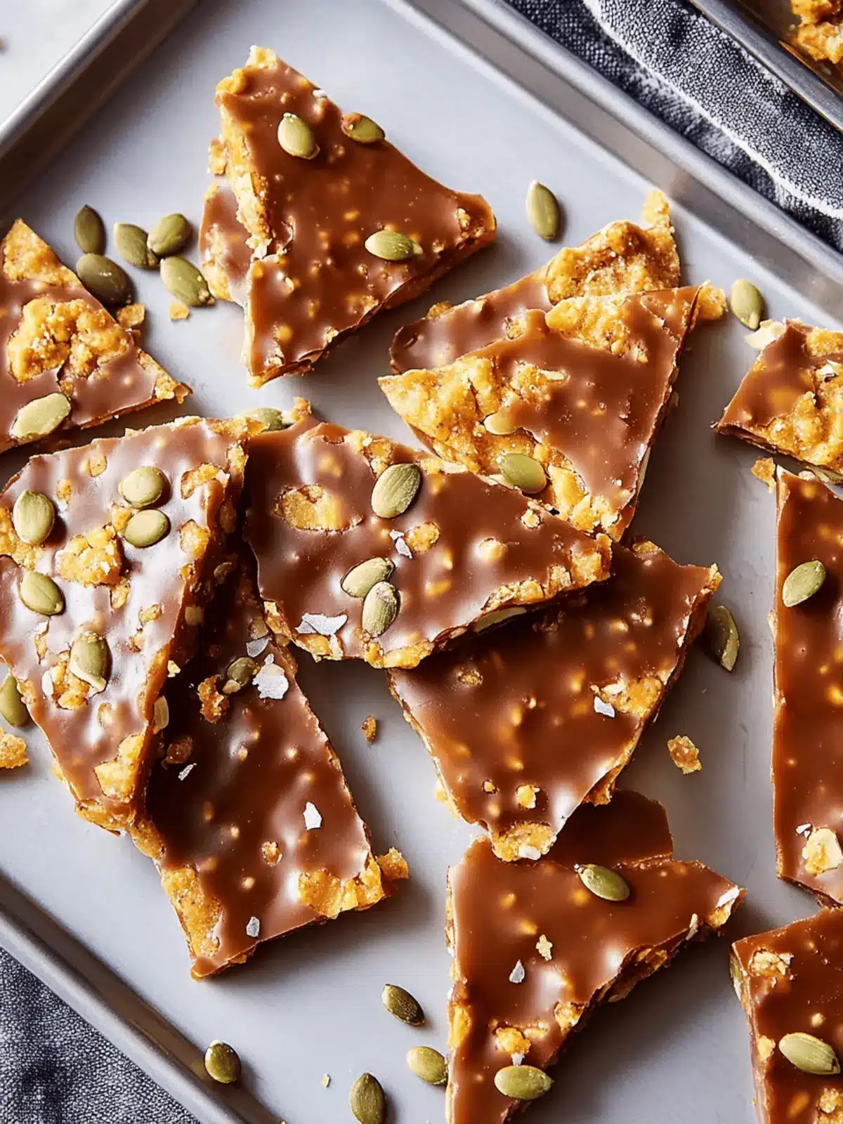 Pumpkin Seed Toffee