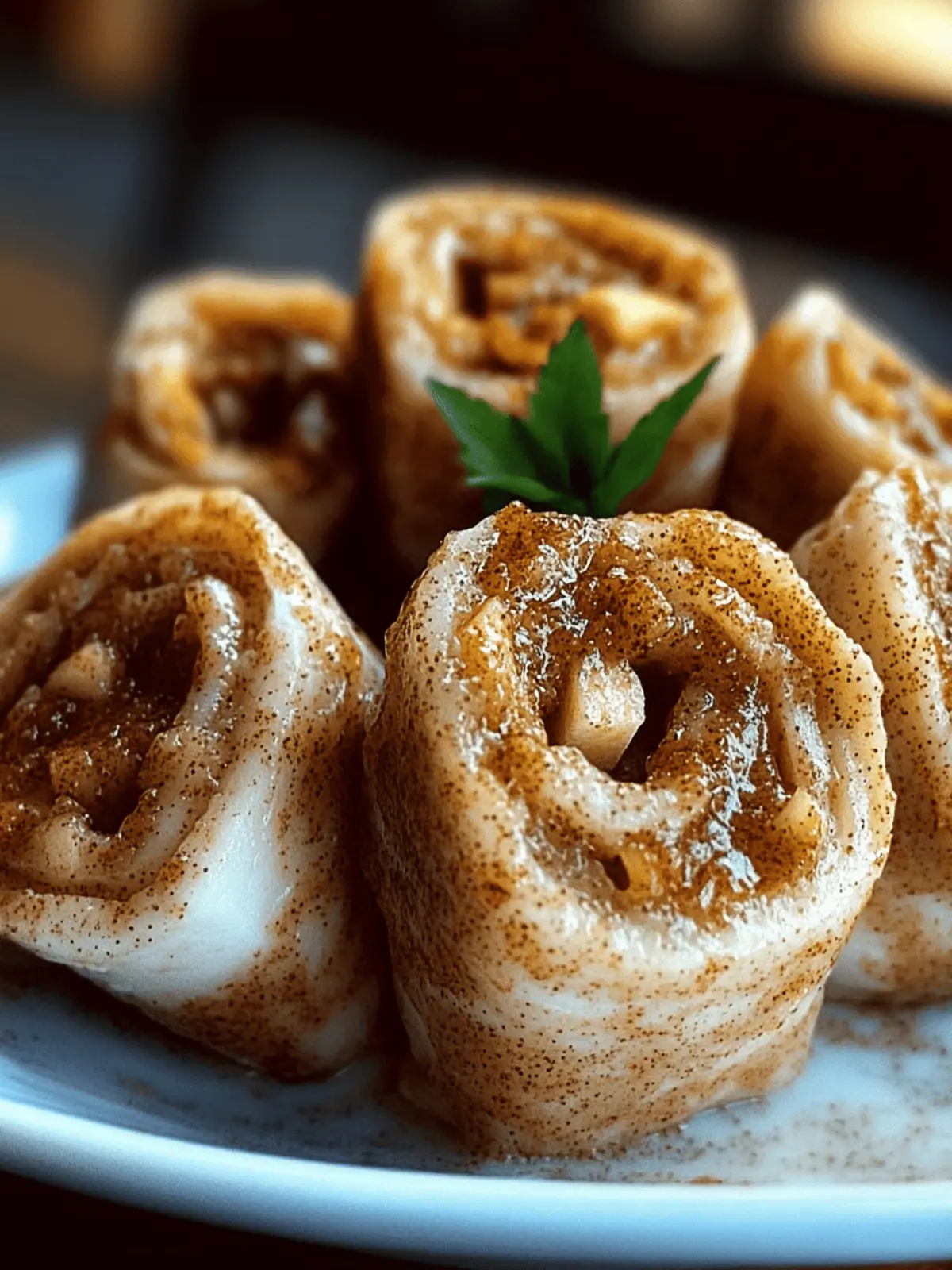 Cinnamon Apple Protein Rollups