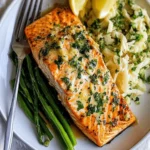Garlic butter Air Fryer Salmon