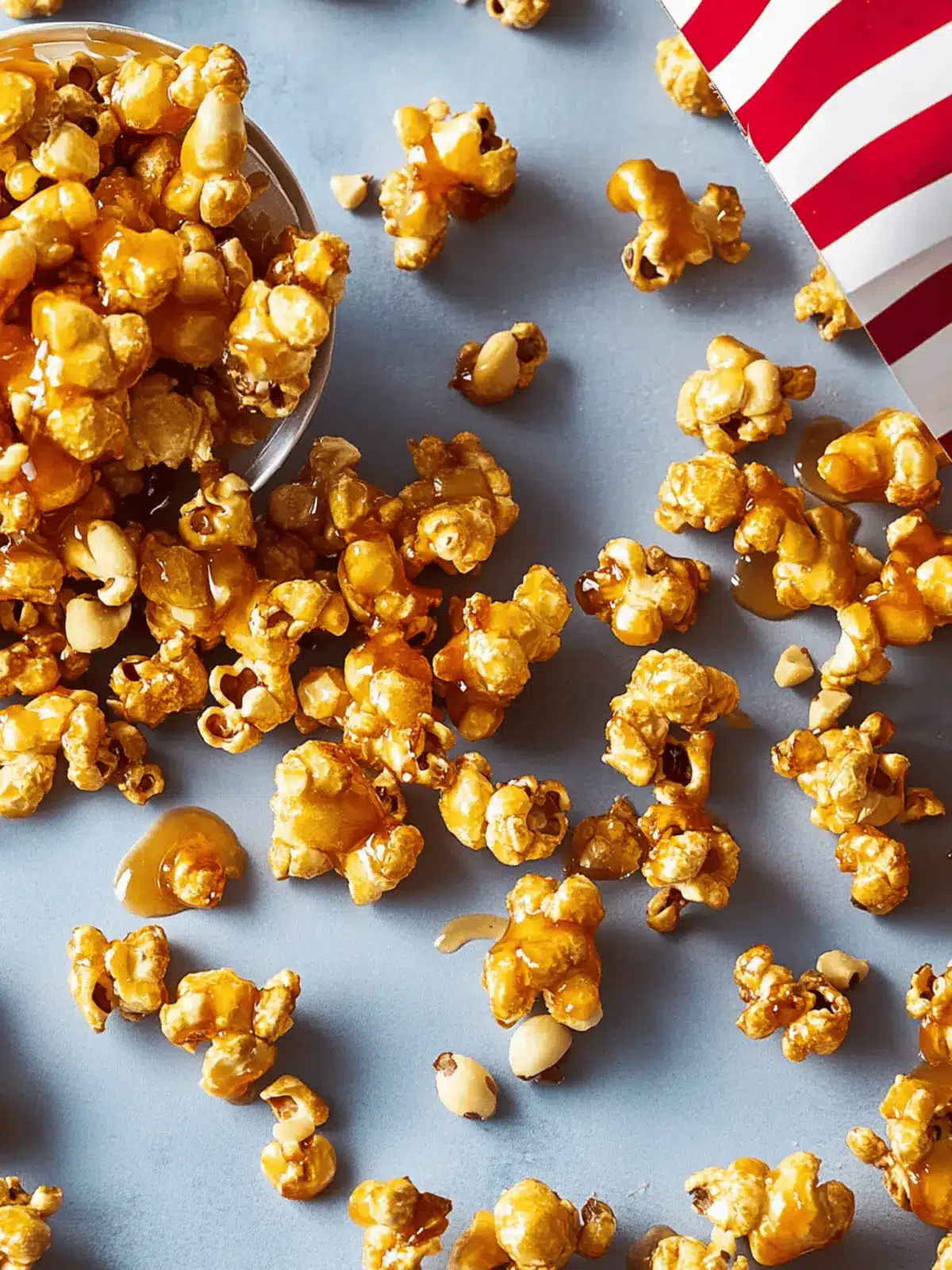Salted Honey Peanut Caramel Corn