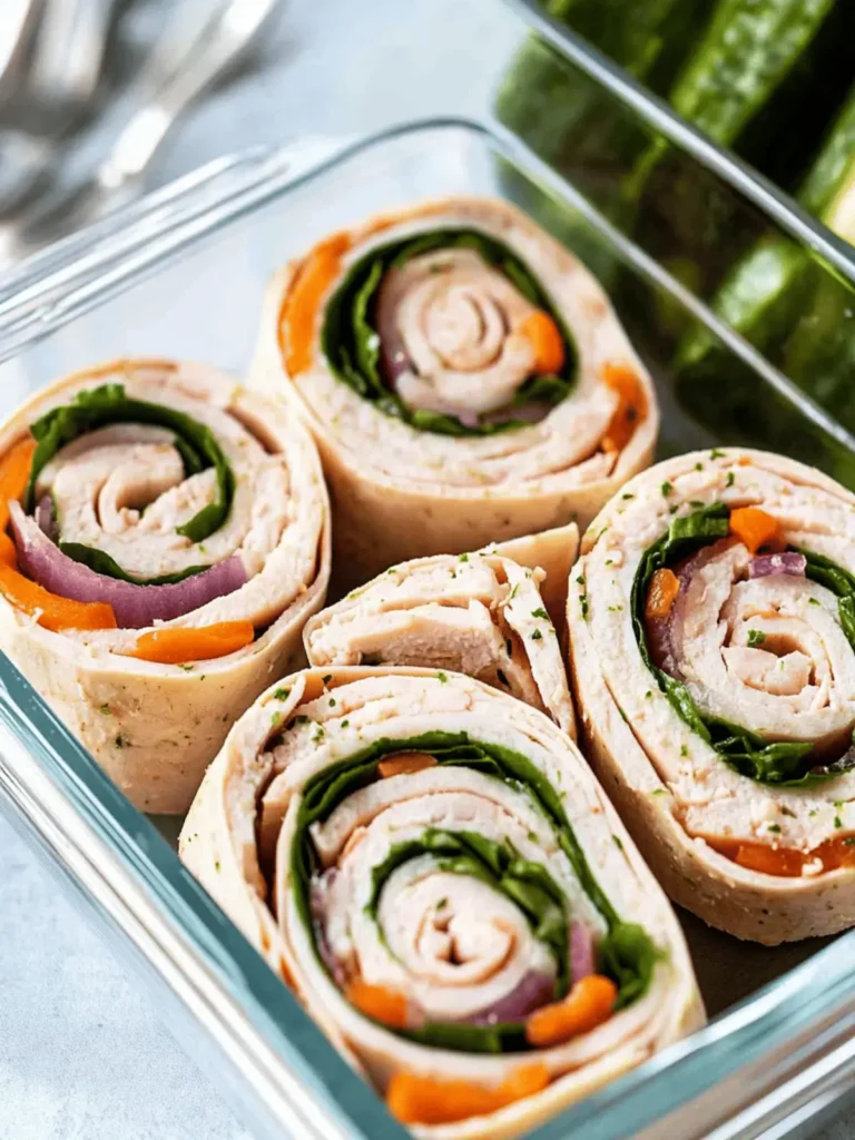 Turkey and Cheese Roll-Ups